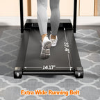 Walking Pad for Home, 10% Incline, Under Desk Treadmill, 0.5-4.0 MPH Speed, 300 LBS Weight Capacity, Bluetooth APP Control, Portable Under Desk Treadmill with Remote Control