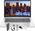 HP 17.3" FHD IPS Anti-Glare Laptop  Intel 7-150U  32GB RAM  3TB Storage (2TB SSD & 1TB Docking Station Set)  Intel Graphics  Num Pad  Wi-Fi 6  1080p Webcam  Fast Charge  Windows 11 Home  Silver