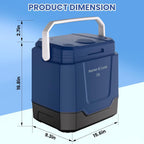 TrailBlaze 35 QT (33 l) Car Refrigerator Portable 12V Fridge 12 Volt Freezer Compressor Cooler 12V/24V DC 110V AC for Truck Van RV Camper SUV and Home Use