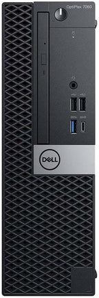 DELL Optiplex 7060 SFF Desktop Computer PC | Intel 8th Gen i7-8700 (6 Core) | 32GB DDR4 Ram 512GB NVMe M.2 SSD | Built-in WiFi & Bluetooth | Windows 11 Pro | Wireless Keyboard & Mouse(Renewed)