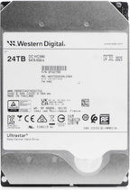 Western Digital Ultrastar DC HC580 WUH722424ALE604 0F62798 24TB 7.2K RPM SATA 6Gb/s 512e 3.5in Enterprise Hard Drive (Renewed)