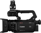 Canon XA75 Professional UHD 4K Camcorder with 15x Optical Zoom  1" CMOS Sensor  Dual XLR Audio  SDI & HDMI Outputs  Dual-Pixel AF  USB-C Livestreaming  5-Axis is Bundle