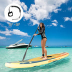 Goplus Inflatable Stand up Paddle Board, 10'/10.5'/11' SUP 6" Thick with Premium Accessories, Adjustable Aluminum Paddle, Leash, Carry Bag, Hand Pump, Removable Fin, ISUP for Adults