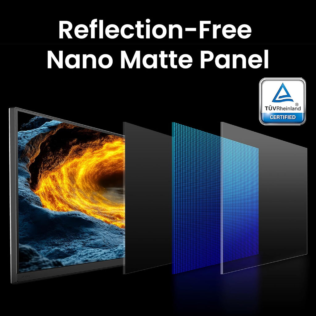 BenQ PD2730S 27" 5K 218 PPI Mac Monitor  90W Thunderbolt 4  98% P3  Uniformity  2000:1 Contrast  Nano Matte Panel  Daisy Chain  KVM  Height Adjustable  for 3D Artists  VFX Animators  Game Designers