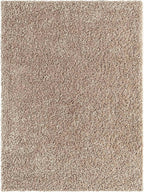 Unique Loom Solid Shag Collection Area Rug (9' x 12' Rectangle, Taupe)