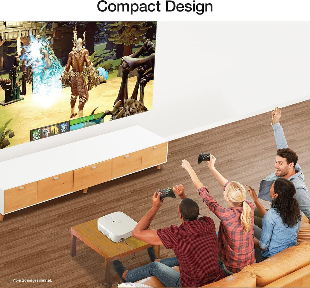 Epson Home Cinema 2350 4K PRO-UHD Smart Streaming Projector with Android TV  3-Chip 3LCD  HDR10  HLG  2 800 Lumens  Low Latency  10 W Speaker  Bluetooth (Renewed)