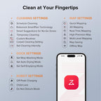 Roborock Qrevo Edge S5A Robot Vacuum and Mop, 18,500Pa, Zero-Tangling, DuoDivide Main Brush, FlexiArm Side Brush, Hot Water Mop Washing & Self-Cleaning, Warm Air Drying, Self-Emptying, Black