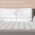 Sleepmax King Mattress 14 Inch - Hotel-Collection Hybrid Mattress Pain Relief - Extra Lumbar & Hip Support - Cooling Gel Bed in a Box Spine Alignment - CertiPUR-US, Fiberglass-Free, 365-Night Trial