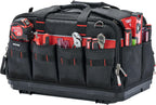 CRAFTSMAN TRADESTACK Tool Bag, 22.5”, Durable Polyester, Black and Red (CMST21450)