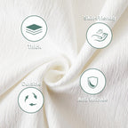 MEETSKY L Shaped Sectional Couch Covers, 2 Pieces Chenille Washable White Sofa Covers, Furniture Protector Sofa Throw Cove for Pets, Sofa Slipcover for 3-4 Cushion Couch (XX-Large, 71"x118"+91"x134")