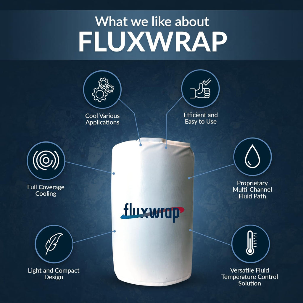 Fluxwrap by North Slope Chillers,Bucket Cooling Jacket w/Insulated Wrap