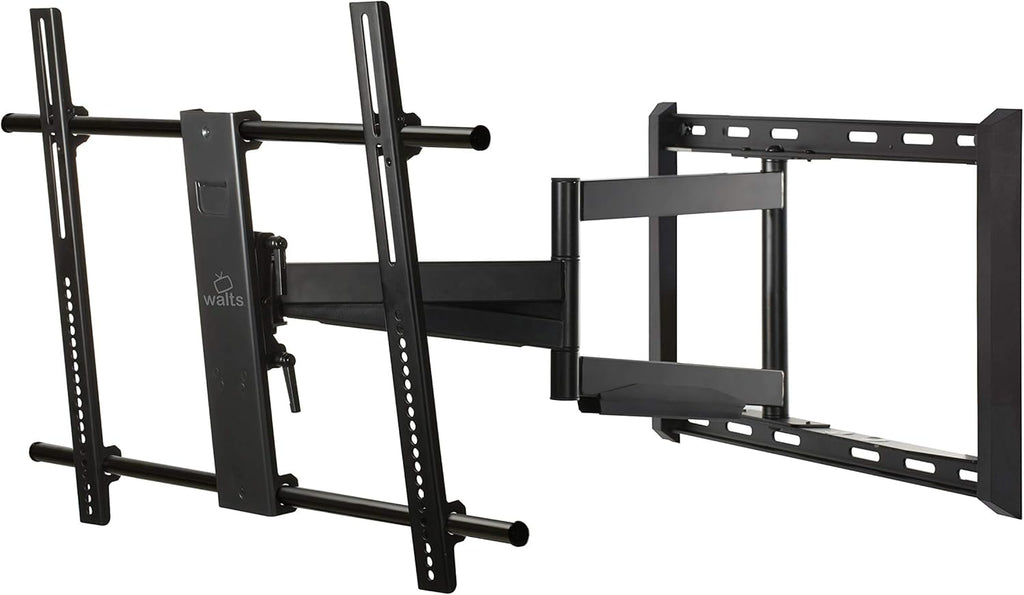 Samsung QN55S90FAFXZA 55 Inch 4K OLED Smart TV with a Walts Large/Extra Large Full Motion Mount for 43"-90" TVs and Amber Protection 3-Outlet-Surge Surge Protector (2025)