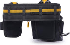 ToughBuilt ClipTech Series – 3-Piece Handyman Tool Belt Set, Modular ClipTech™ System with 2 Rugged Pouches & Heavy-Duty Padded Belt, 1680D Reinforced Construction (TB-CT-111-CP)