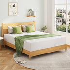 EGOHOME 12 Inch Queen Mattress, Memory Foam Mattress in a Box with Cooling Green Tea Gel, Relieve Pressure with Medium Support, CertiPUR-US Certified, 80''L x 60''W, White