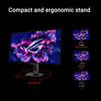 ASUS ROG Strix 32” 4K OLED Gaming Monitor (XG32UCWG) - TrueBlack Glossy OLED  Dual Mode (4K@165Hz  FHD@330Hz)  0.03ms  G-SYNC Compatible  Neo Proximity Sensor  USB-C  HDMI 2.1  3 yr Warranty