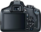 Canon EOS Rebel T7 DSLR Camera with 18-55mm Lens | Built-in Wi-Fi | 24.1 MP CMOS Sensor | DIGIC 4+ Image Processor and Full HD Videos