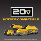 DEWALT 20V MAX Battery XR POWERPACK™ 4Ah Lithium Ion, 50% More Power, Dewalt Battery Compatible with 20V MAX Tools (DCB2104)