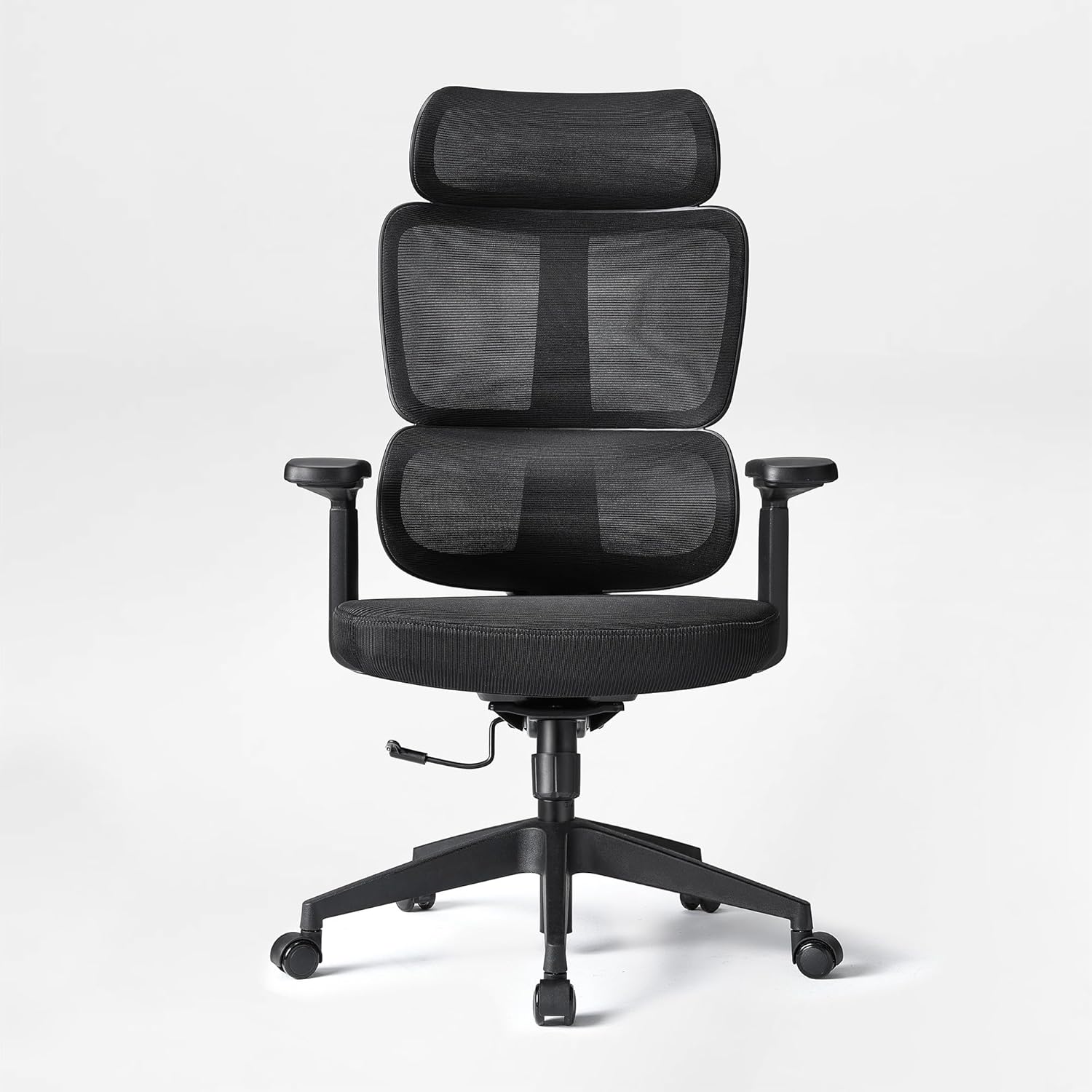 EUREKA ERGONOMIC Lena Mesh Office Chair, Ergonomic Office Chair, High Back Desk Chair with Oversized Headrest, Home Office Desk Chairs for Home & Ofiice, Work Chair, Black