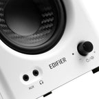 Edifier MR4 Powered Studio Monitor Speakers  4" Active Near-Field Monitor Speaker - White (Pair)
