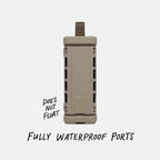 Turtlebox Ranger: Loud! Outdoor Portable Bluetooth 5.4 Speaker | Rugged  Waterproof  Ultra-Portable | Plays to 105db  Deep Bass  Shockproof  Unlimited Pairing for Full Stereo Experience  Tan
