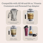 Vitamix Propel Series 510 Blender with Three Blending Programs, Professional-Grade Blender for Smoothies and More, Stainless-Steel Blades, Self-Cleaning Kitchen Appliance, 48 Oz Container, Black