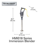 Hamilton Beach Commercial BigRig™ Immersion Blender - HMI018