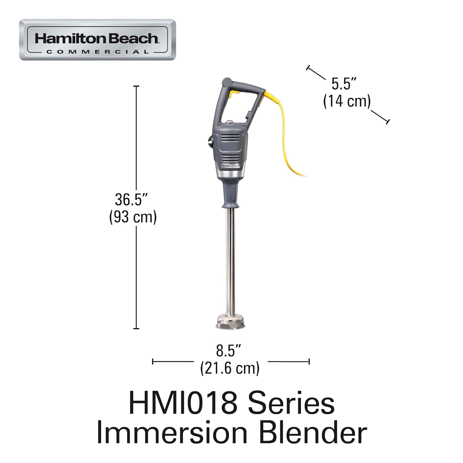 Hamilton Beach Commercial BigRig™ Immersion Blender - HMI018