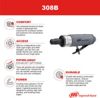 Ingersoll Rand 308B Air Straight Die Grinder