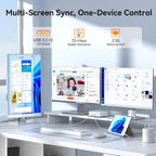 GEEKOM A5 Pro Mini PC (2026) with AMD Ryzen 5 7430U  16GB DDR4 RAM(Upgradable to 96GB  Not LPDDR)  512GB NVMe SSD  Windows 11 Pro Desktop Computer Support 4 Displays/8K/Wi-Fi 6/6xUSB  3-Year Coverage