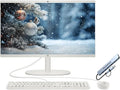 HP 21.5" FHD All-in-One Desktop Computer  32GB RAM 128GB UFS  Quad-Core Intel N100  Windows 11  PLUSERA 8-in-1 Hub  Keyboard & Mouse Included  Cashmere White