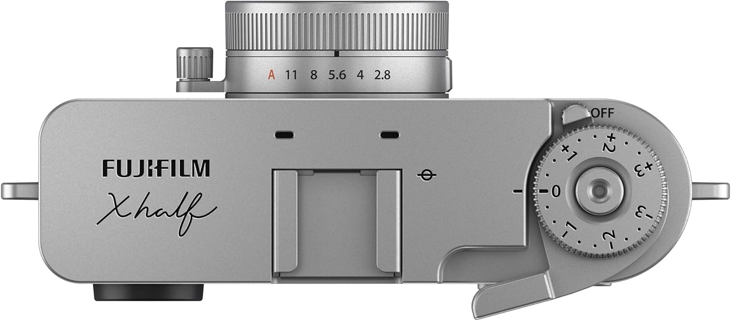 FUJIFILM X Half Premium Compact Camera  Instax Mini - Silver