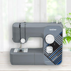 Brother RLX3817G Full Size 17 Stitch Sewing Machine Grey,Refurbished