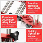 Sheet Metal Roller 2 Station Metal Bender， Metal Roofing Tools，Sheet Metal Fabrication，0-100° Bending Range，lightweight and highly portable， Large Sheet Metal Roller and Bending Tool(7in)