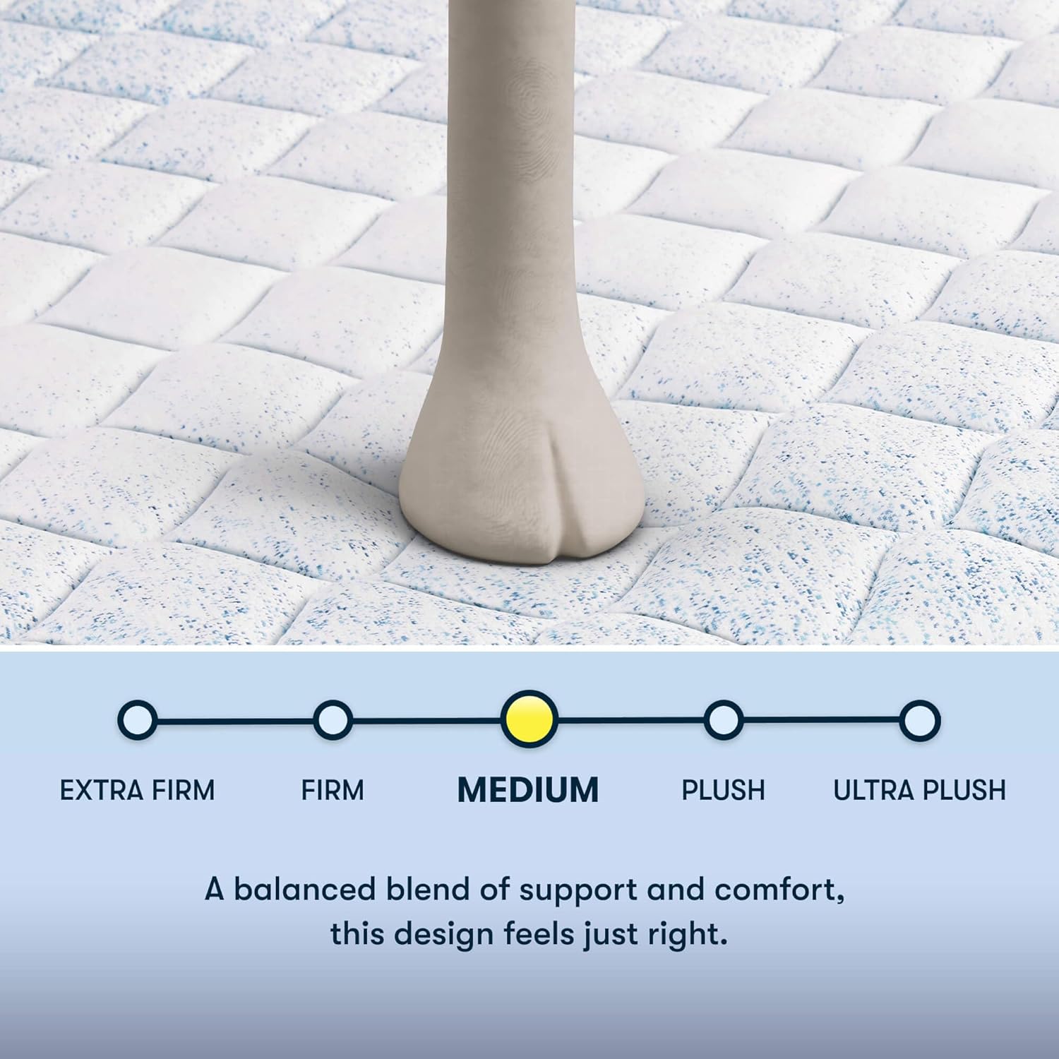 Serta Sleeptrue Medium 12" Queen Hybrid Mattress in a Box, Cooling, Breathable, and Pressure Relieving - 100 Night Trial, CertiPUR-US Certified and 10 Year Limited Warranty