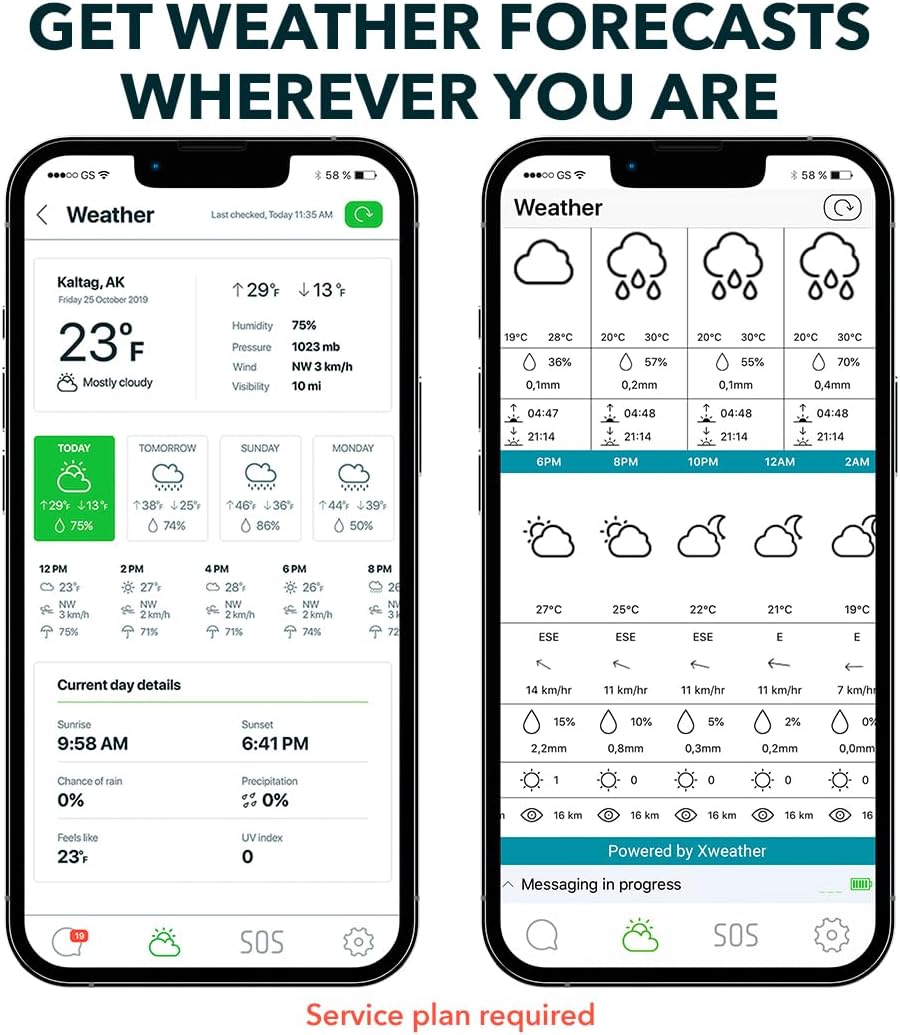 ZOLEO Satellite Communicator – Two-Way Global SMS Text Messenger & Email  Emergency SOS Alerting  Check-in & GPS Location – Android iOS Smartphone Accessory