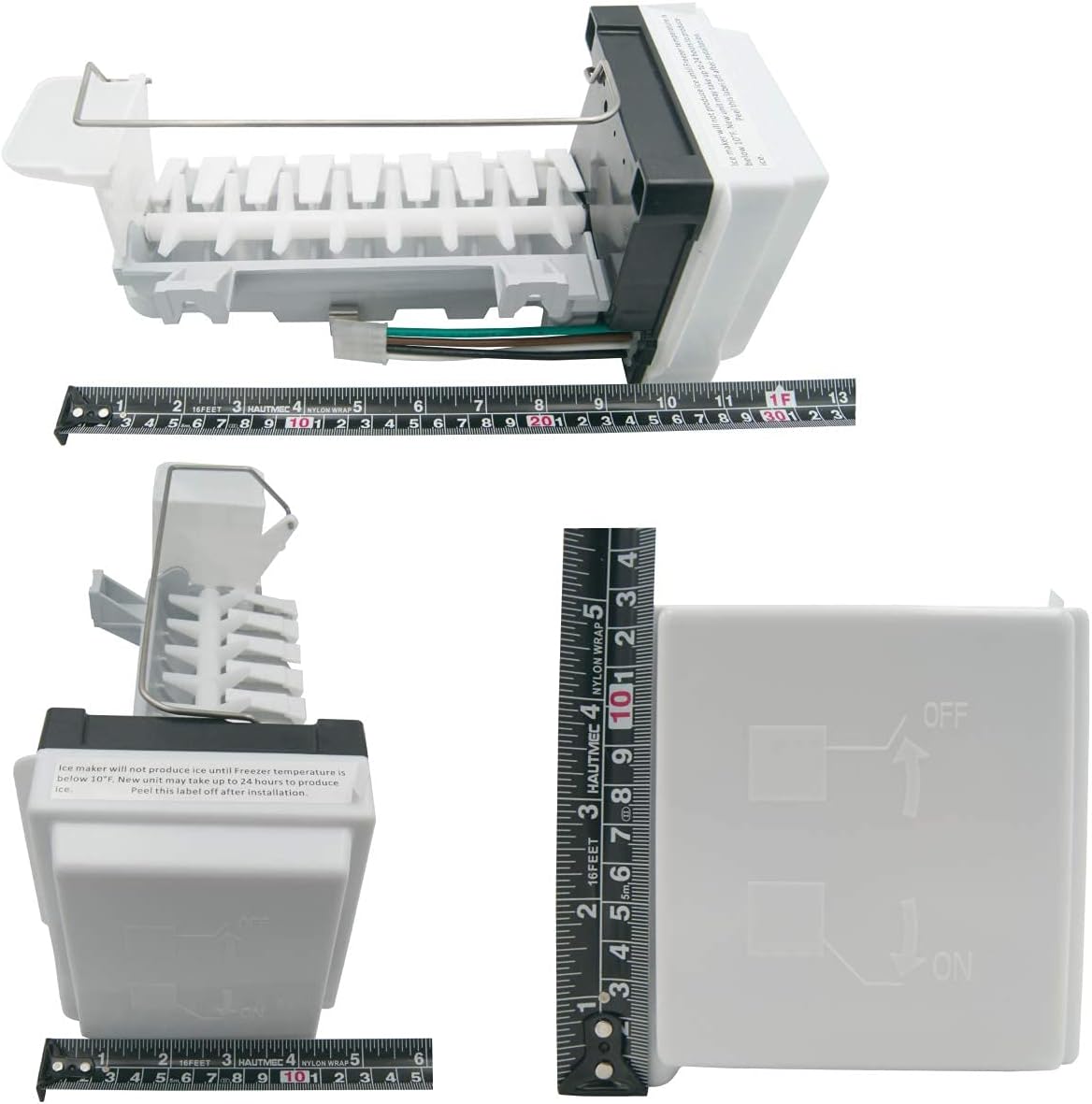 Supplying Demand W10882923 W10377151 Refrigerator Ice Maker Assembly Replacement Model Specific Not Universal