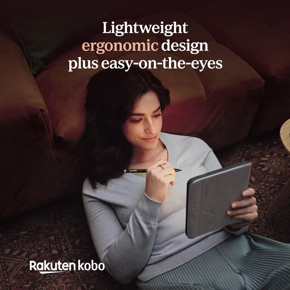 Kobo Libra Colour | eReader | 7" Glare-Free Colour E Ink Kaleido 3 Display | Dark Mode Option | Audiobooks | Waterproof