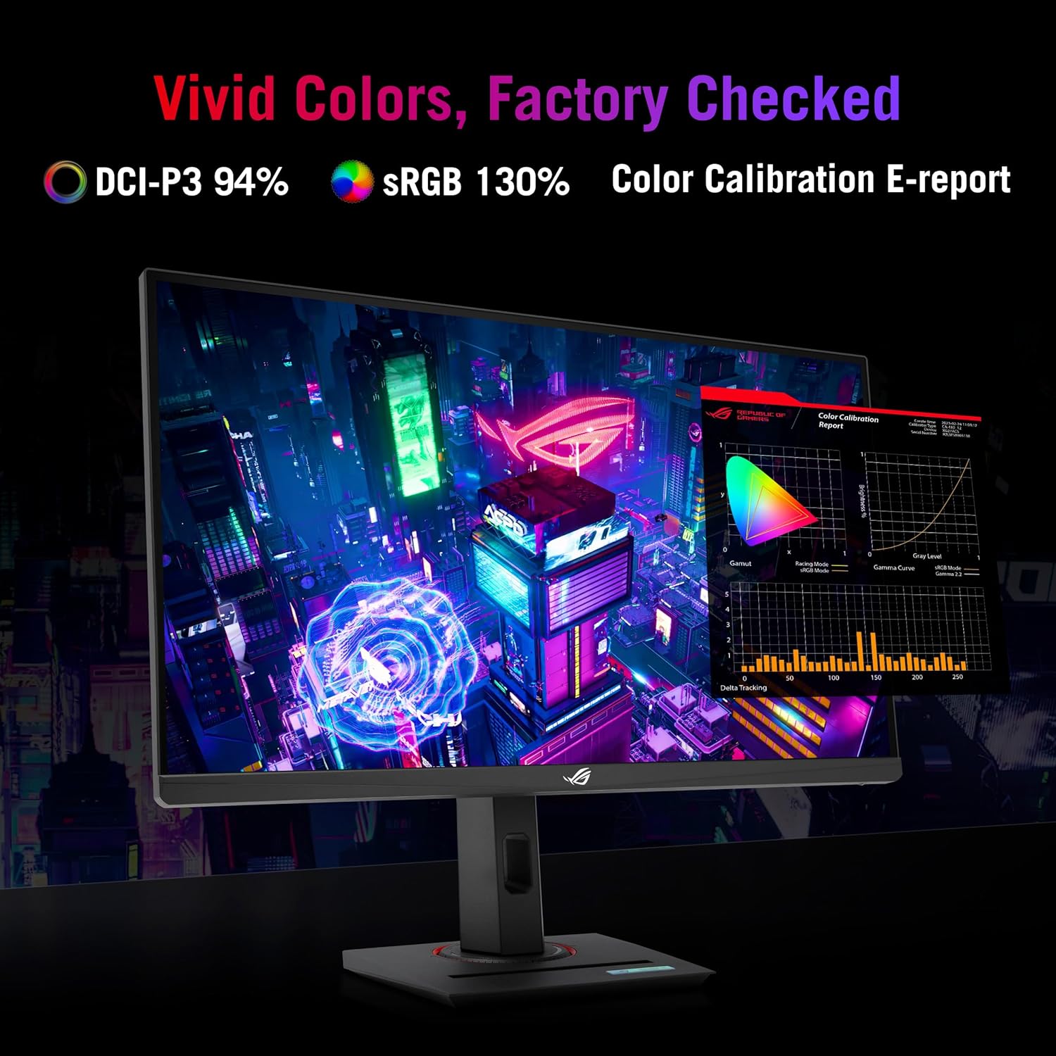 ASUS ROG Strix 27” 1440P USB-C HDR Gaming Monitor (XG27ACMS) – QHD (2560 x 1440)  320Hz  0.3ms  Fast IPS  Extreme Low Motion Blur Sync  G-SYNC Compatible  DisplayWidget  Tripod Socket  3 yr Warranty