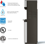 Brio Self Cleaning Bottom Loading Water Cooler Water Dispenser- 3 Temperature Settings