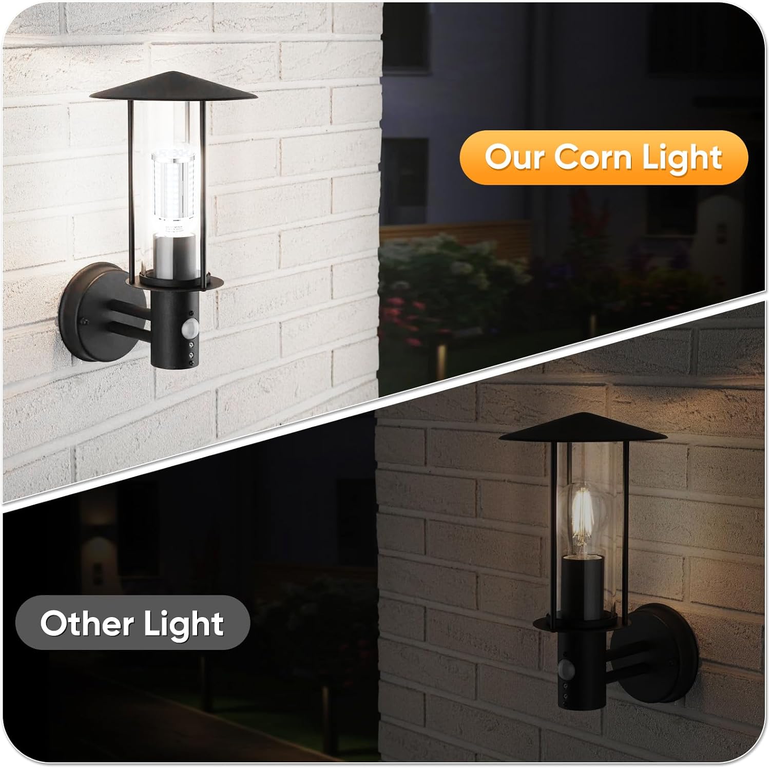 6 Pack 36W Corn LED Light Bulb,(320 Watt Equivalent)Fanless E26/E39 Medium/Large Mogul Base LED Cob Lamp 5000K Daylight 5,400LM for Outdoor Indoor Garage Warehouse Factory Workshop Street Backyard