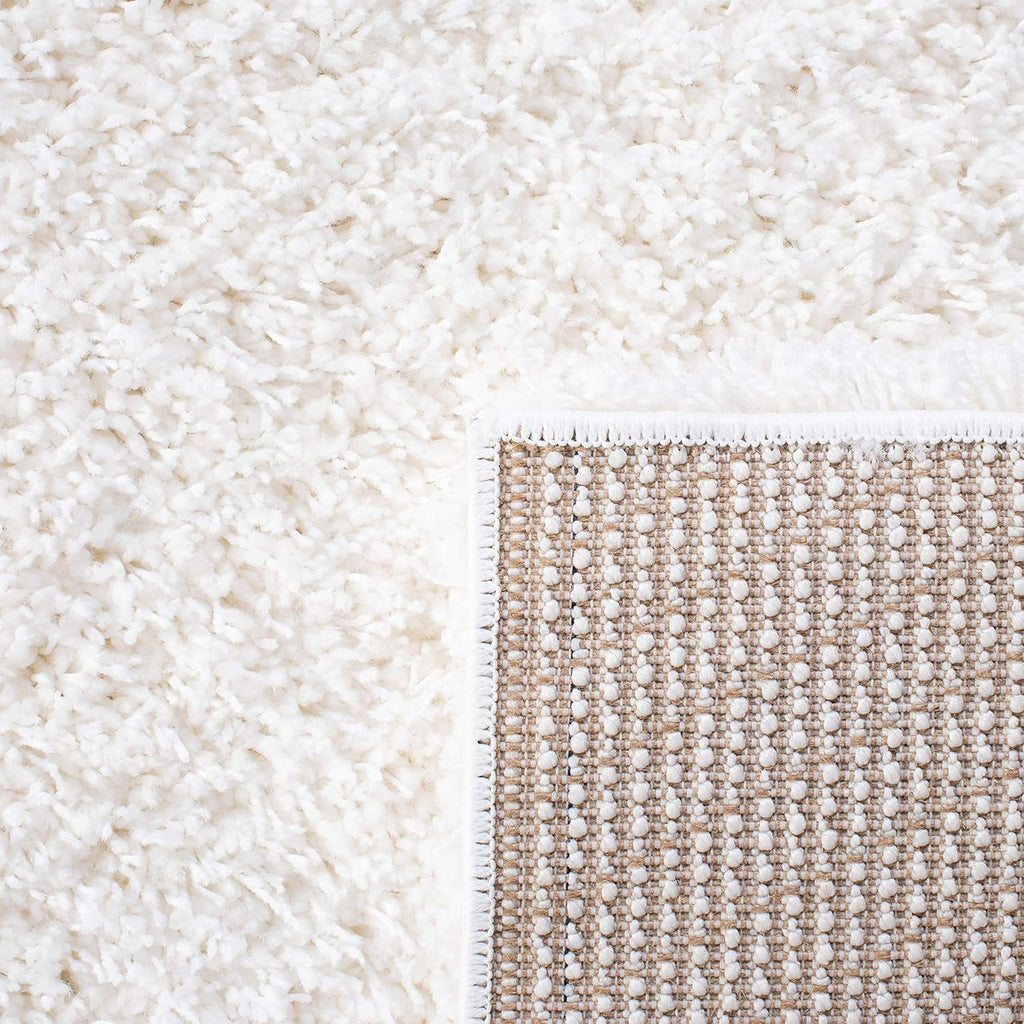 SAFAVIEH Area Rug 8x10 - California Shag Collection - Large - White, Non-Shedding & Easy to Clean, Ultra Plush Thick Pile, Ideal for Living Room, Bedroom, Dining Space (SG151-1010)