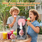 Slushie Machine: No Ice Needed Slushy Machine for Home, 6 Preset, Real-Time Temp Display, Auto-Clean | Frozen Margaritas, Cocktails, Frappés, Ice Cream, Smoothies, Milkshakes,Summer Parties