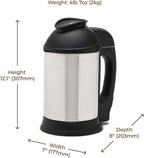 Almond Cow Nut Milk Maker Machine, Plant-Based Milk Maker for Almond, Oat, Cashew, Soy Milk, Stainless Steel, No Straining Needed - Makes 5-6 Cups, 120V