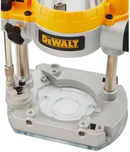 DEWALT Plunge Base For Compact Router, Steel Rods for Smooth Plunge Stroke (DNP612)