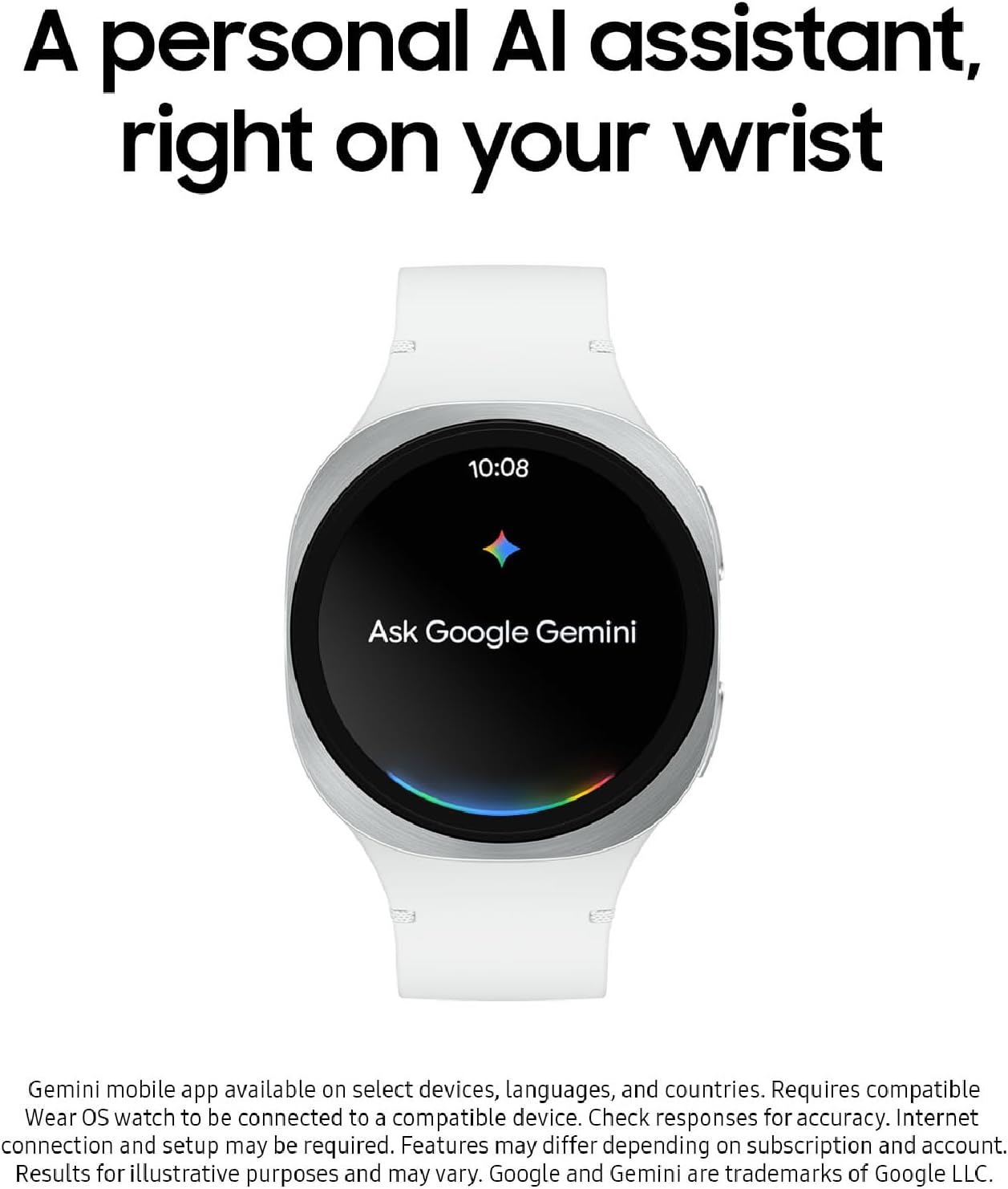 Samsung Galaxy Watch 8 (2025) 44mm Bluetooth Smartwatch  Cushion Design  Fitness Tracker  Sleep Coaching  Running Coach  Energy Score  Heart Rate Tracking  Graphite US Version  2 Yr Warranty