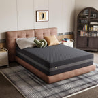 Novilla Queen Mattress 12 Inch, Queen Gel Memory Foam Mattress for Spinal Alignment, Responsive Support & Refreshing Sleep Comfort, with Green Tea-Infused Foam, Medium Firm, Mattresses in a Box