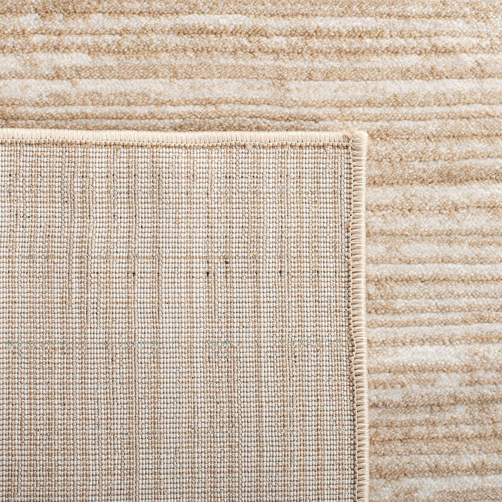 SAFAVIEH Vision Collection Area Rug - 9' x 12', Creme, Modern Ombre Tonal Chic Design, Non-Shedding & Easy Care, Ideal for High Traffic Areas in Living Room, Bedroom (VSN606F)