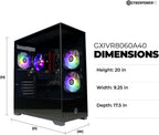 CyberPowerPC Gamer Xtreme VR Gaming PC  Intel Core i5-13400F 2.5GHz  GeForce RTX 5060 8GB  16GB DDR5  1TB PCIe 4.0 SSD  WiFi Ready & Windows 11 Home (GXiVR8060A40)