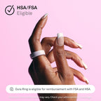 Oura Ring 4 Ceramic Petal - Size 8 - Size Before You Buy