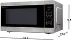 SHARP Countertop Microwave Oven with Removable 16.5" Carousel Turntable, 1200 Watt, 2.2 Cubic Feet, Stainless Steel